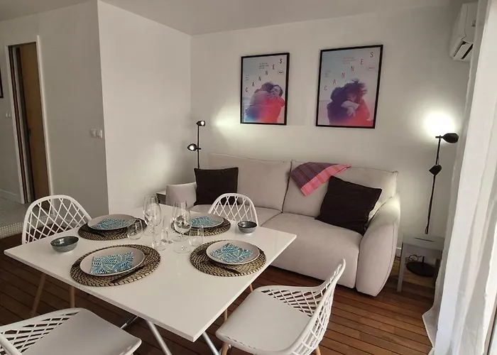 Elegant Cocon Sur La Croisette Parking Terrasse Et Jardin Daire *
